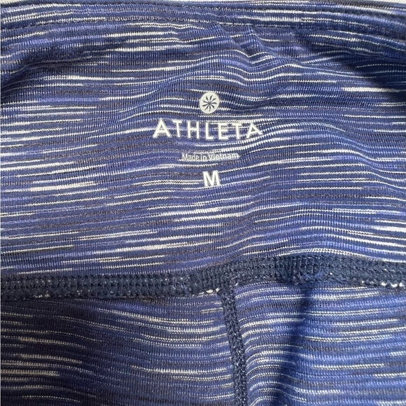 Athleta cropped leggings - space blue - Picture 3 of 5